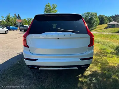 Volvo XC90 2.0 T8 R-Design — SUV 7 places hybride rechargeable, 127'000 km — Heckansicht