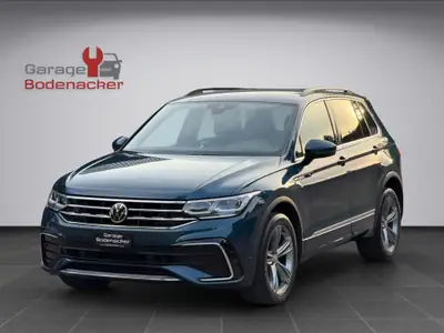 VW Tiguan 2.0 TDI R-Line 4Motion — SUV robuste, transmission DSG, équipement premium — Seitenansicht