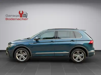 VW Tiguan 2.0 TDI R-Line 4Motion — SUV robuste, transmission DSG, équipement premium — Heckansicht