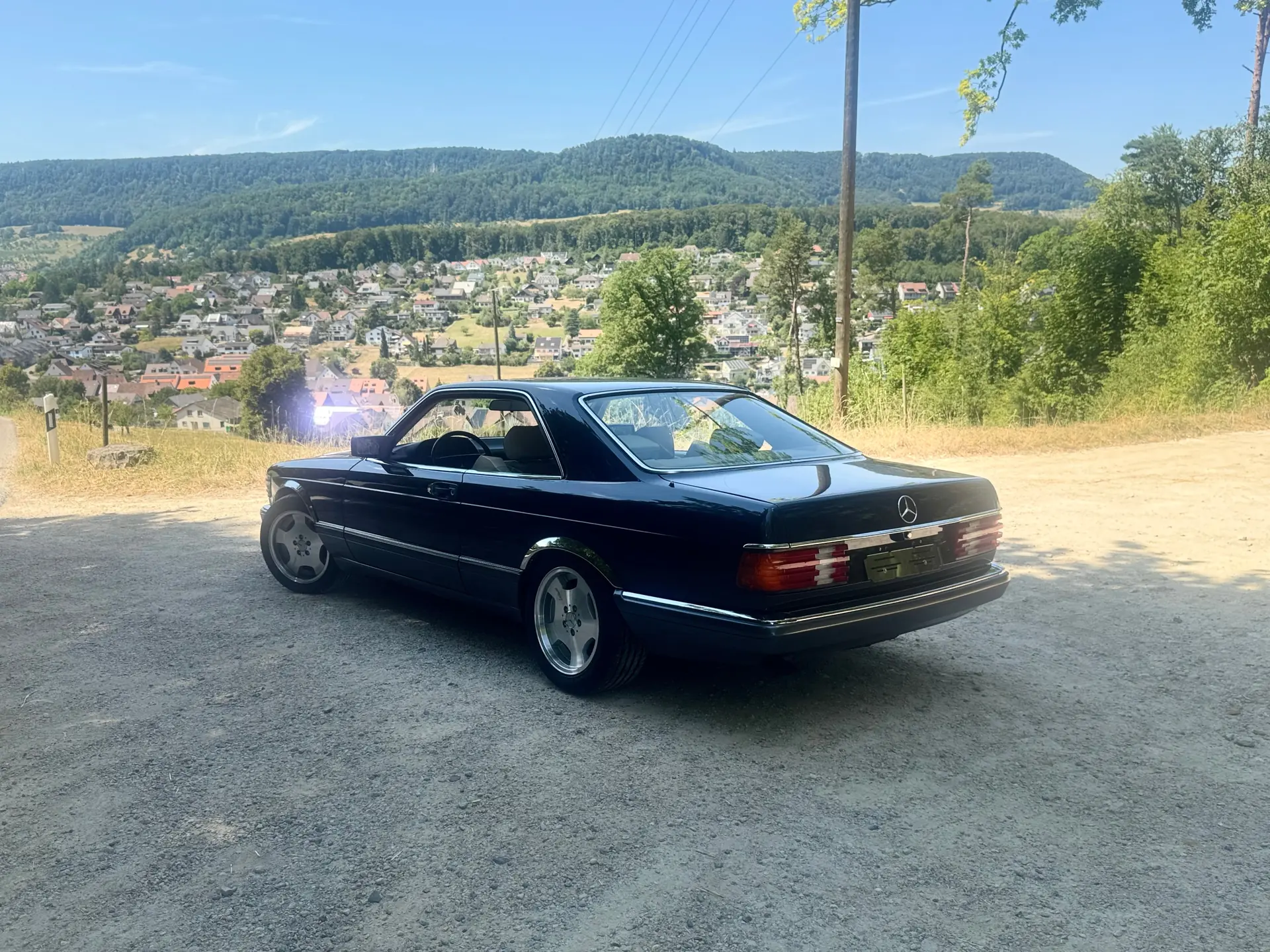 Mercedes-Benz Sec 500 1990 occasion Seewen — 2