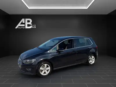 VW Golf Sportsvan 1.4 TSI Highline DSG — Monospace polyvalent, frais du service — Seitenansicht