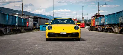 Porsche 911 Targa 4S 2021 — Cabriolet sportif mythique, boîte manuelle, 29'000 km — Seitenansicht