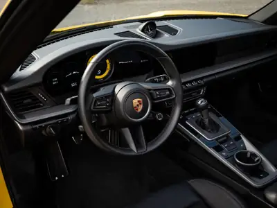 Porsche 911 Targa 4S 2021 — Cabriolet sportif mythique, boîte manuelle, 29'000 km — Detail