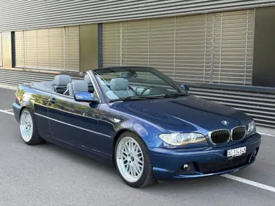 BMW 325ci Cabrio E46 Facelift — Décapotable élégante, boîte manuelle, frais de contrôle récents — Heckansicht