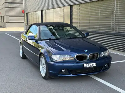 BMW 325ci Cabrio E46 Facelift — Décapotable élégante, boîte manuelle, frais de contrôle récents — Außenansicht
