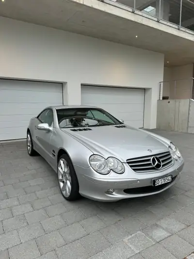 Mercedes-Benz SL 500 V8 — Cabriolet légendaire, 306 ch et seulement 86 000 km — côté