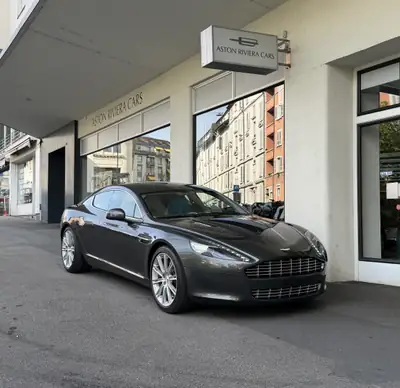 Aston Martin Rapide 5.9 V12 Touchtronic 2 — Berline sport luxe, 476 ch, historique sans accident — intérieur