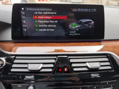 BMW 530i xDrive Touring M Sport — Break sportif, toit panoramique et traction intégrale — Miniatur 24