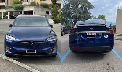 Tesla Model X 100D Performance — 772 ch, Supercharge gratuite à vie — côté
