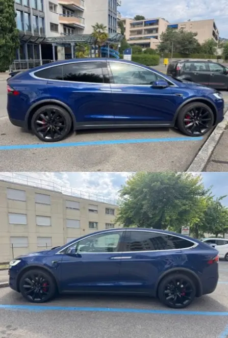 Tesla Model X 2018 occasion Lutry — 3