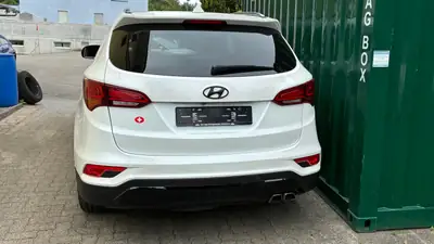 Hyundai Santa Fe 2.2 CRDi Vertex 7 places — SUV familial diesel robuste, équipé et sans sinistre — tableau de bord