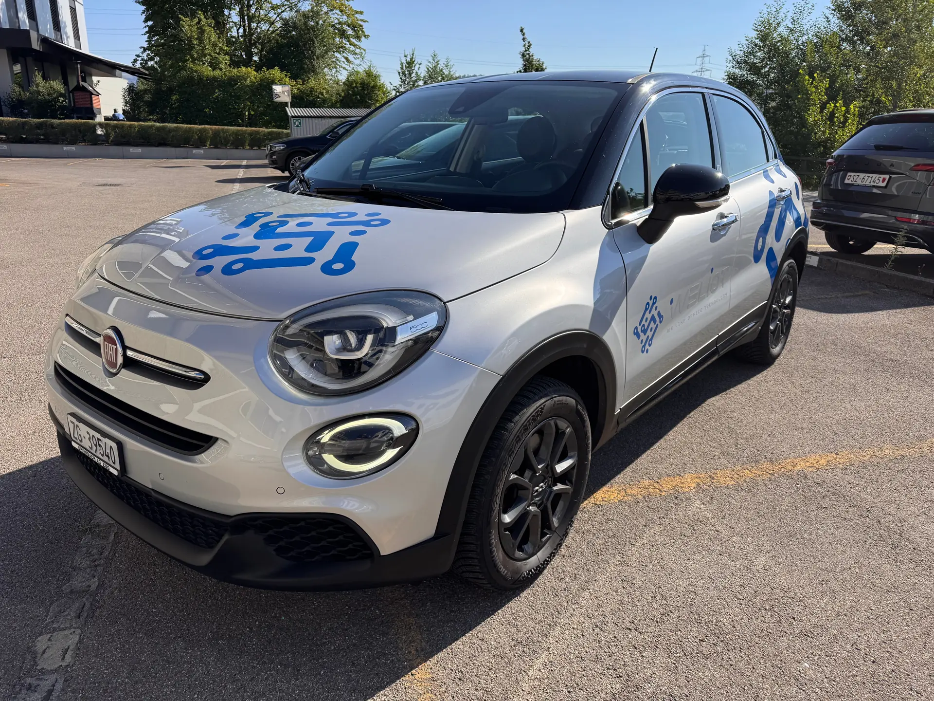 FIAT 500X 120th Anniversary — SUV urbain élégant, essence performante et économe — Außenansicht