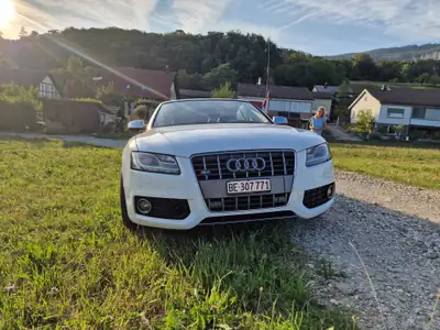 Audi S5 Cabrio 3.0 V6 TFSI — Roadster sportif ABT 400 ch, quattro intégral — vue extérieure