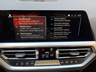 BMW 330d xDrive Touring M Sport — Diesel hybride 48V, 56 000 km seulement — Miniatura 20