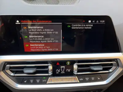 BMW 330d xDrive Touring M Sport — Diesel hybride 48V, 56 000 km seulement — Miniatura 21