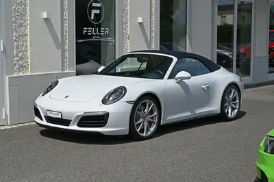 Porsche 911 Carrera 4S Cabrio — 450 PS, traction intégrale, état impeccable — Seitenansicht