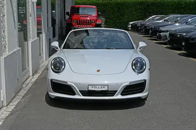 Porsche 911 Carrera 4S Cabrio — 450 PS, traction intégrale, état impeccable — Heckansicht