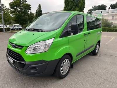 Ford Transit Custom 2.0 TDCi 130 — Minibus 9 places, automatique, sans sinistre — vista esterna