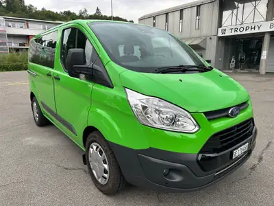 Ford Transit Custom 2.0 TDCi 130 — Minibus 9 places, automatique, sans sinistre — Miniatura 7