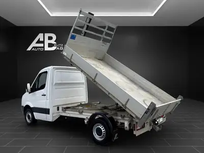 VW Crafter 35 TDI — Benne 3 places, 1150 kg de charge utile, frais de révision inclus — Seitenansicht