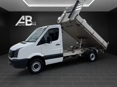 VW Crafter 35 TDI — Benne 3 places, 1150 kg de charge utile, frais de révision inclus — Außenansicht