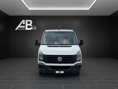VW Crafter 35 TDI — Benne 3 places, 1150 kg de charge utile, frais de révision inclus — Heckansicht