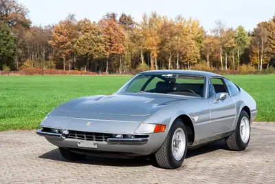 Ferrari 365 GTB 4 Daytona 1973 — Chef-d'œuvre d'époque, état d'origine certifié — Seitenansicht