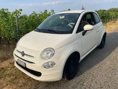 Fiat 500 1.0 Hybrid Pop 2020 — Citadine urbaine écologique, 98'000 km, blanc pur — vista esterna