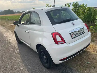 Fiat 500 1.0 Hybrid Pop 2020 — Citadine urbaine écologique, 98'000 km, blanc pur — interni