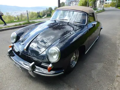 Porsche 356 S 1963 — Légendaire cabriolet, seulement 30'200 km, sans sinistre — vista esterna