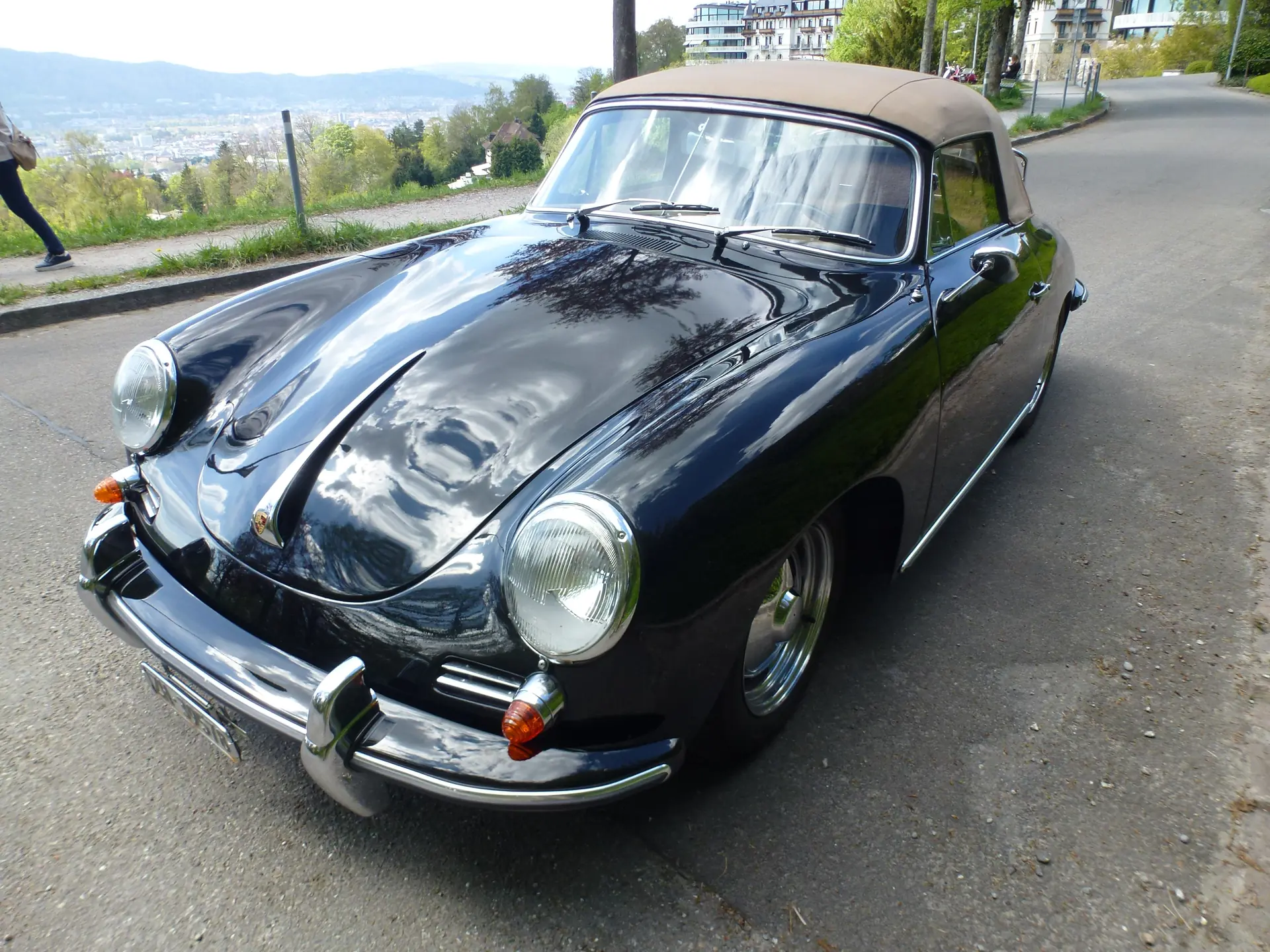 Porsche 356 S 1963 — Légendaire cabriolet, seulement 30'200 km, sans sinistre — vista esterna