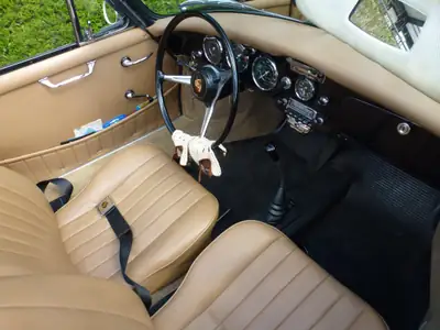 Porsche 356 S 1963 — Légendaire cabriolet, seulement 30'200 km, sans sinistre — Miniatura 8