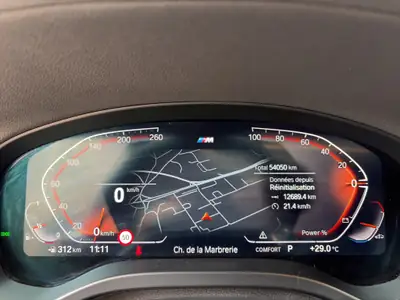 BMW X4 xDrive 48V 20i M Sport — SUV coupé premium, hybride léger, 54 000 km — Thumbnail 12