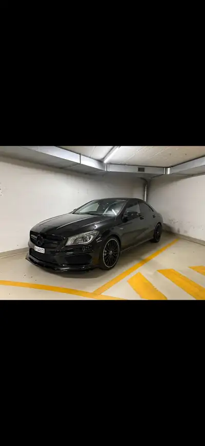 Mercedes-Benz CLA 45 AMG 4Matic — Performance 360 ch, design coupé, 99 500 km — exterior view