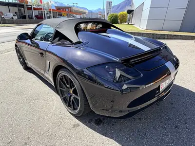 Porsche 718 Boxster Spyder 3.4 — Roadster mythique, ultra-rare et parfaitement préservé — arrière