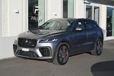 Jaguar F-Pace 5.0 V8 SVR P550 AWD — Puissance brute et élégance britannique — exterior view