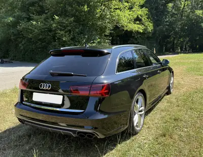 Audi S6 Avant 4.0 V8 TFSI — Break haute performance, 450 ch authentiques — vista posteriore