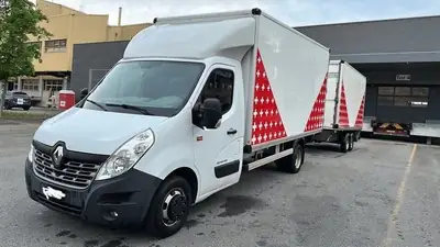 Renault Master P35 — Châssis-cabine diesel, 32 000 km, entretien optimal — vista esterna