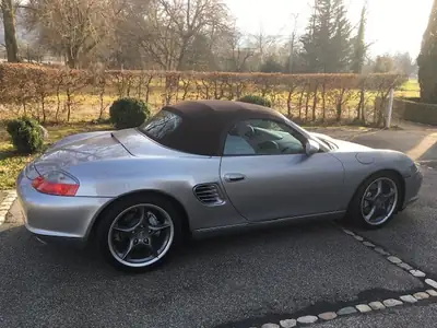 Porsche 718 Boxster S 550 Spyder Edition — Roadster iconique, édition limitée, 32 500 km — Außenansicht