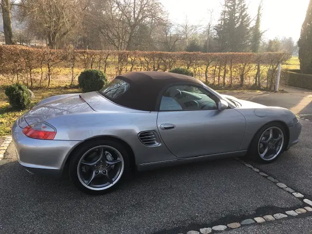 Porsche 718 Boxster S 550 Spyder Edition — Roadster iconique, édition limitée, 32 500 km — Außenansicht