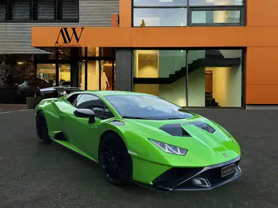 Lamborghini Huracán STO Coupé 2024 — Supercar de prestige, seulement 9'000 km — Thumbnail 7