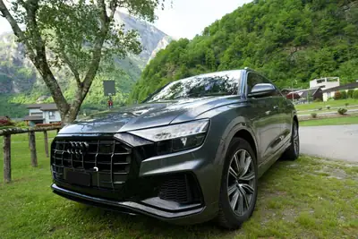 Audi Q8 50 TDI Quattro — SUV premium 286 ch, sans accident, consommation maîtrisée — vue extérieure