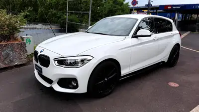 BMW 118d xDrive M Sport — Diesel performant, transmission manuelle, 131 000 km — rear view