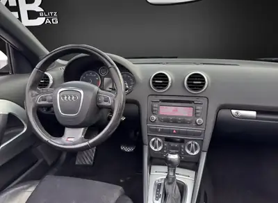 Audi A3 Cabriolet 1.8 TFSI S-Line — Décapotable dynamique, sans accident — Thumbnail 11