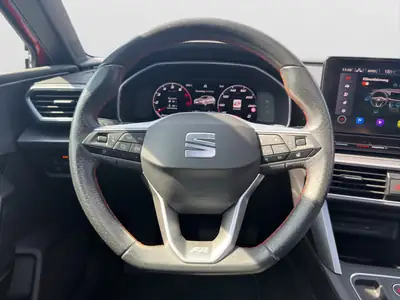 SEAT Leon 1.5 eTSI mHEV — Berline hybride légère, 104 000 km, sans sinistre — Thumbnail 14