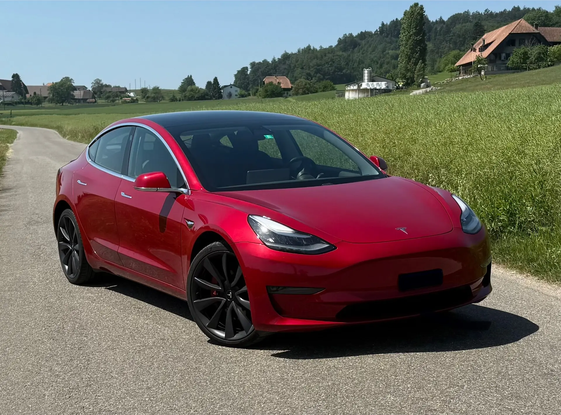 Tesla Model 3 2020 occasion Uettligen — 1
