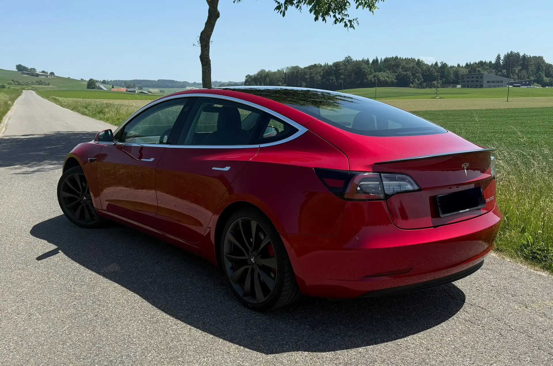 Tesla Model 3 2020 occasion Uettligen — 2