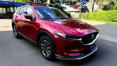 Mazda CX-5 SKYACTIV-D 175 — SUV diesel robuste, transmission intégrale, 151'000 km — rear view