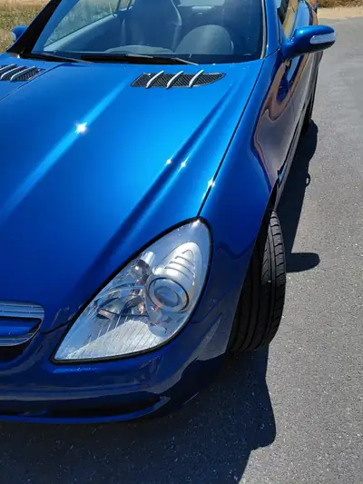 Mercedes-Benz SLK 200 — Cabriolet élégant, sans accident, motorisation essence fiable — vista posteriore