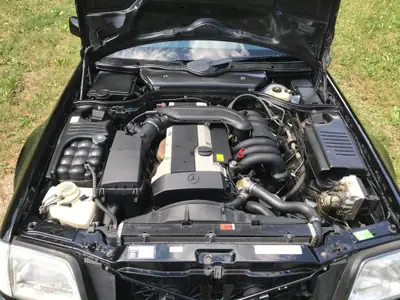 Mercedes-Benz SL 320 — Roadster de légende, statut vétéran, hardtop neuf — Miniature 14